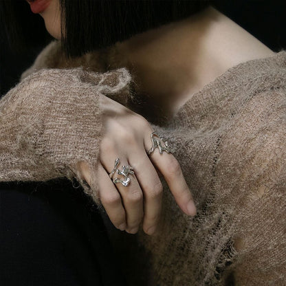 Hollow Opening Rings